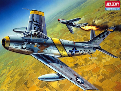 Academy F86F sabre scale 1/48