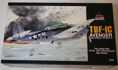 Accurate Miniatures TBF 1C Avenger scale 1/48