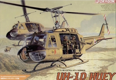 Dragon Bell UH 1D Huey scale 1/35