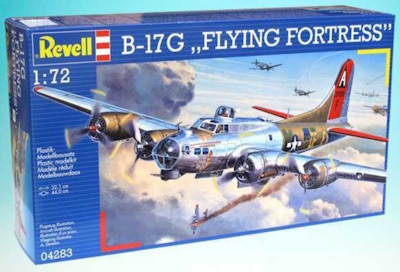 Revell B17G flying fortress scale 1/72