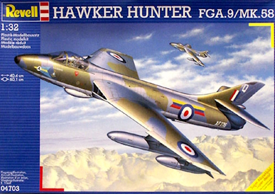 Revell Hawker Hunter Scale 1/32