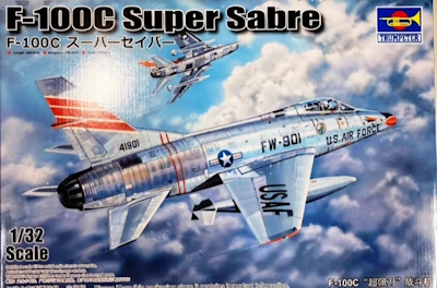Trumpeter F100 C Super Sabre scale 1/32
