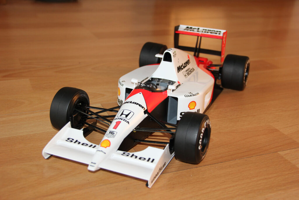 Tamiya MP4/6 scale 1/12 Ayrton Senna Formula 1