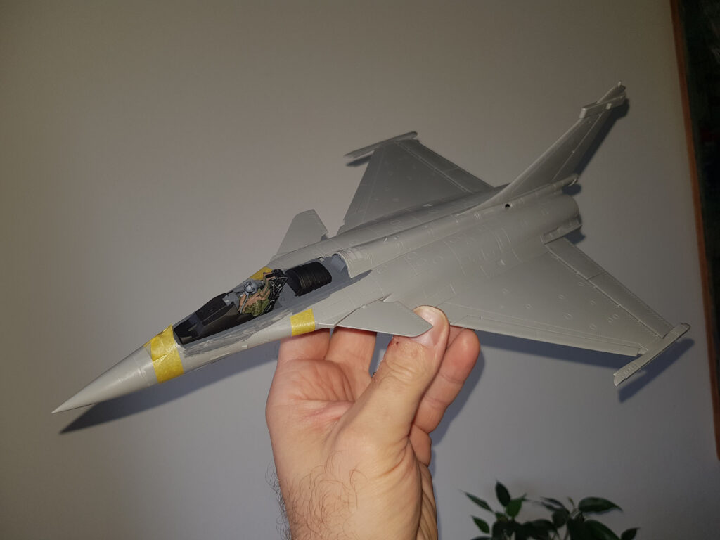 Revell Rafale C model kit scale 1/48 build