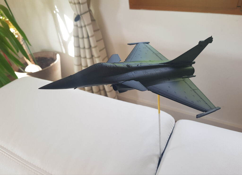 Revell Rafale C model kit scale 1/48 build