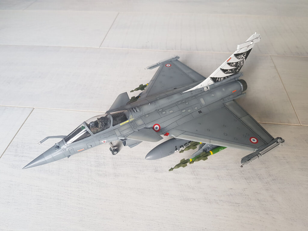Revell Rafale C model kit scale 1/48 build