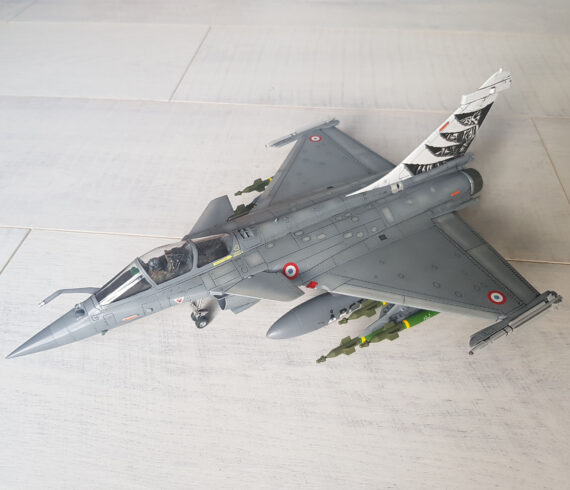 Revell Rafale C model kit scale 1/48 build