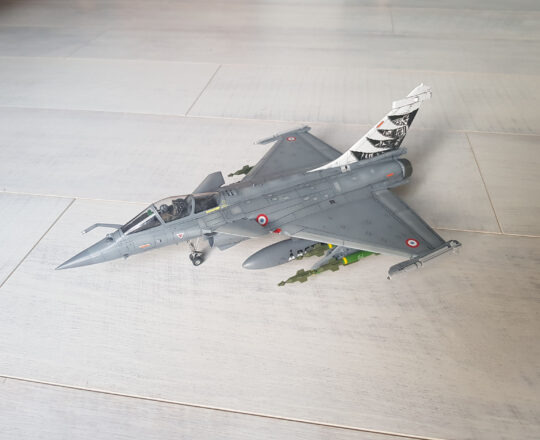 Revell Rafale C model kit scale 1/48 build